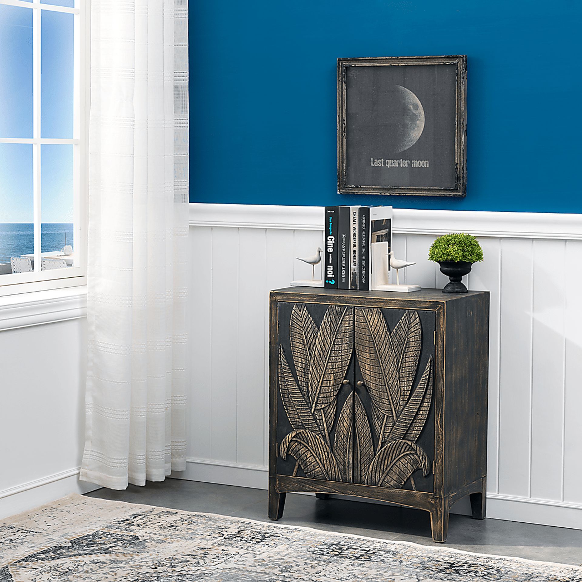 Weldwood Tobacco Accent Cabinet - Image 4