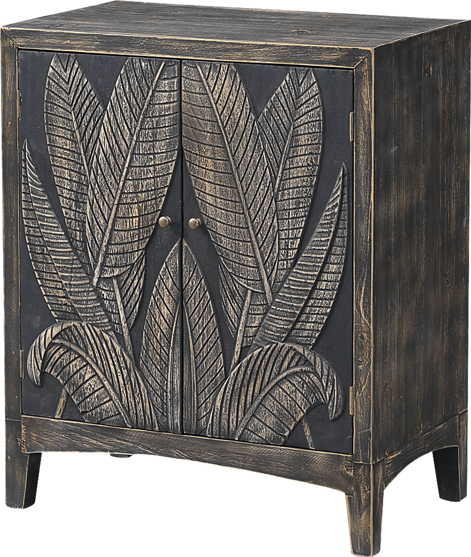 Weldwood Tobacco Accent Cabinet - Image 1