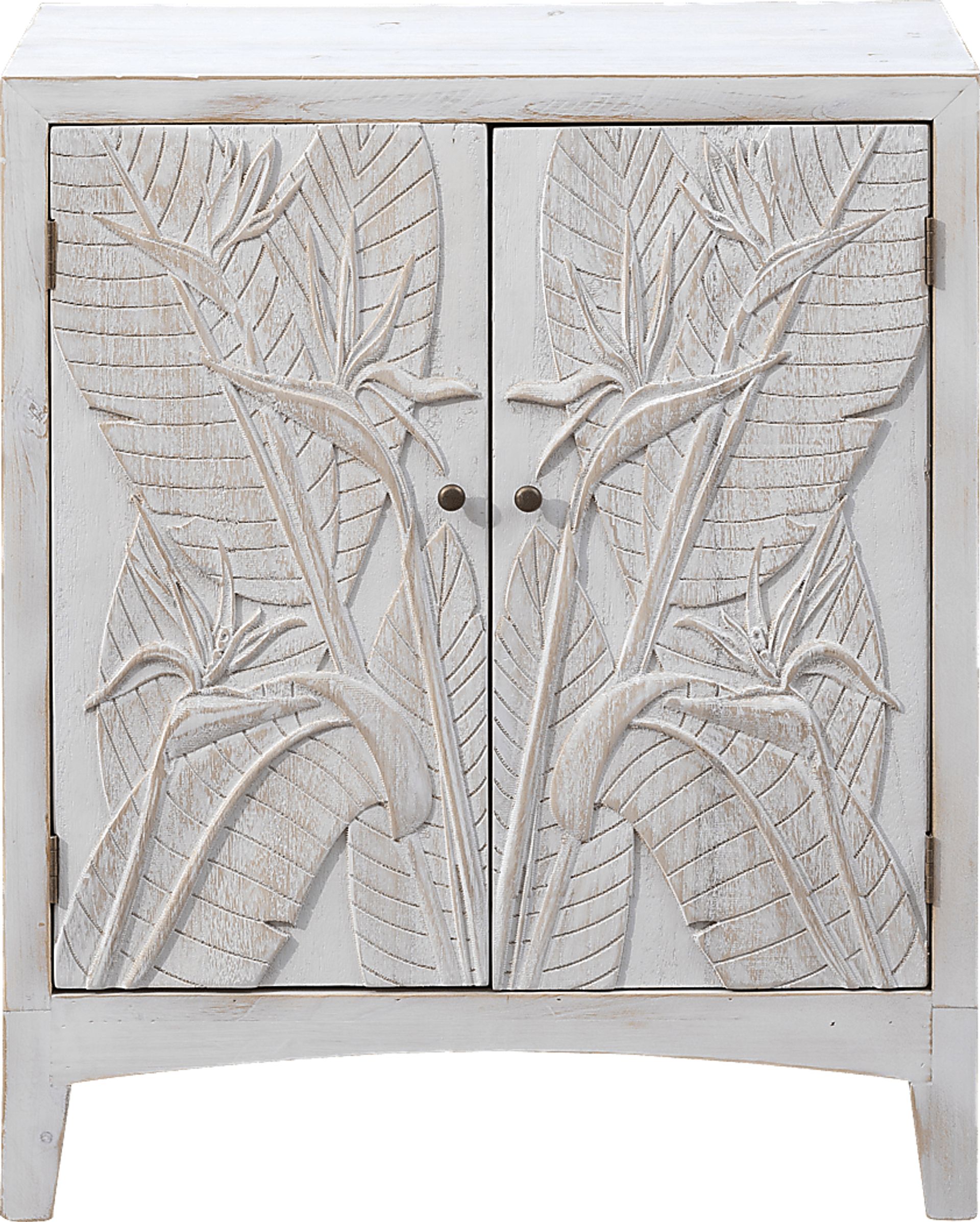 Weldwood White Accent Cabinet - Image 2