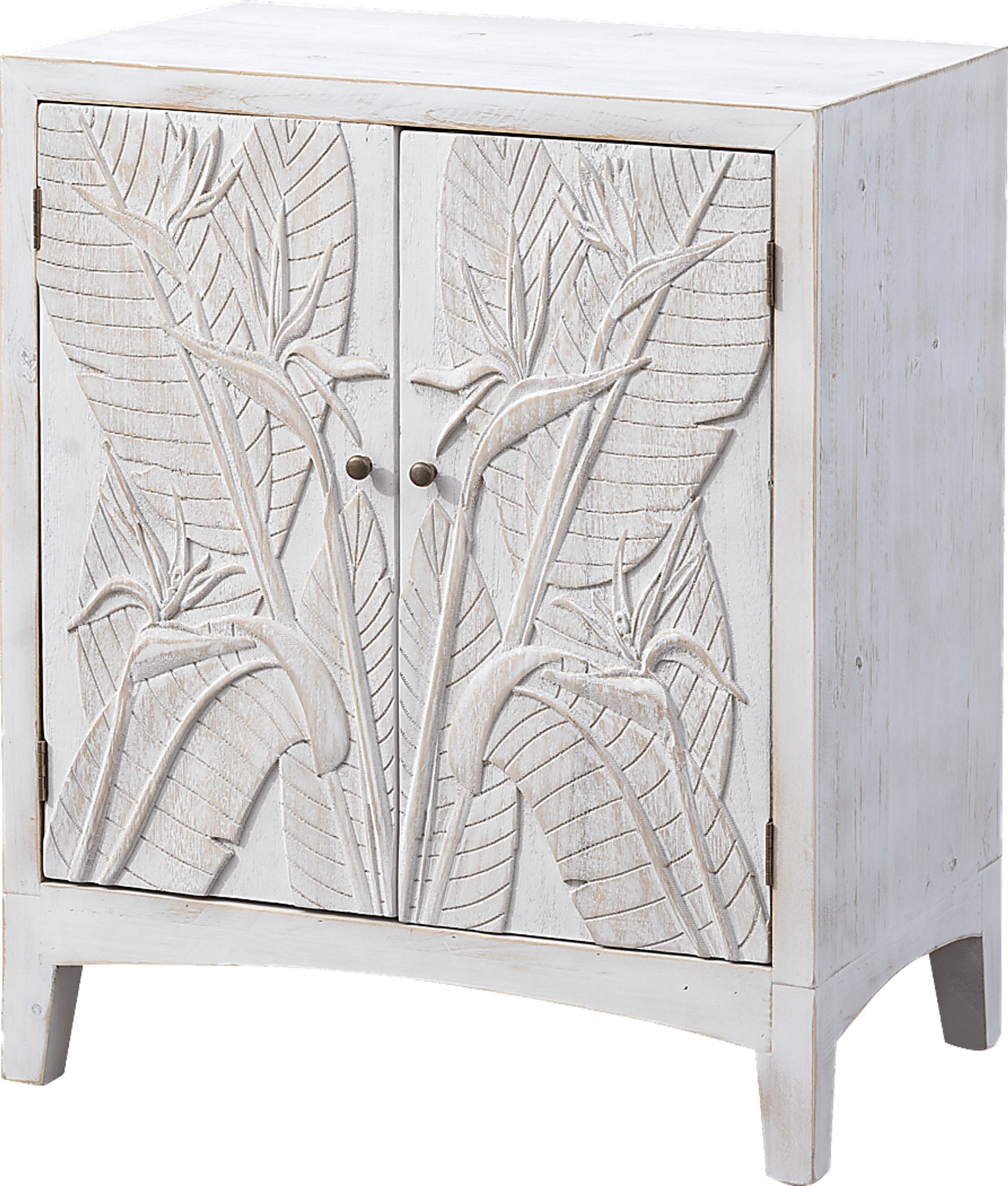 Weldwood White Accent Cabinet - Image 1