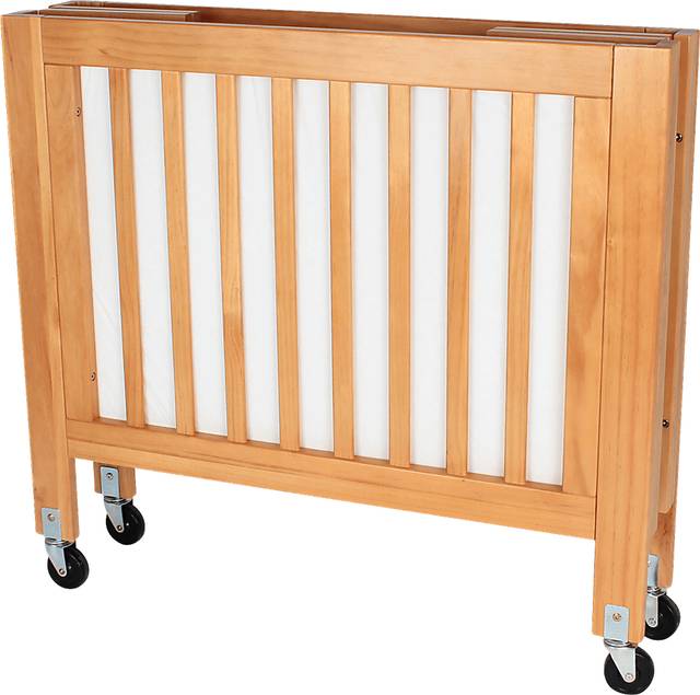 Welford Grove Natural Mini Portable Folding Crib - Thumbnail - Image 1