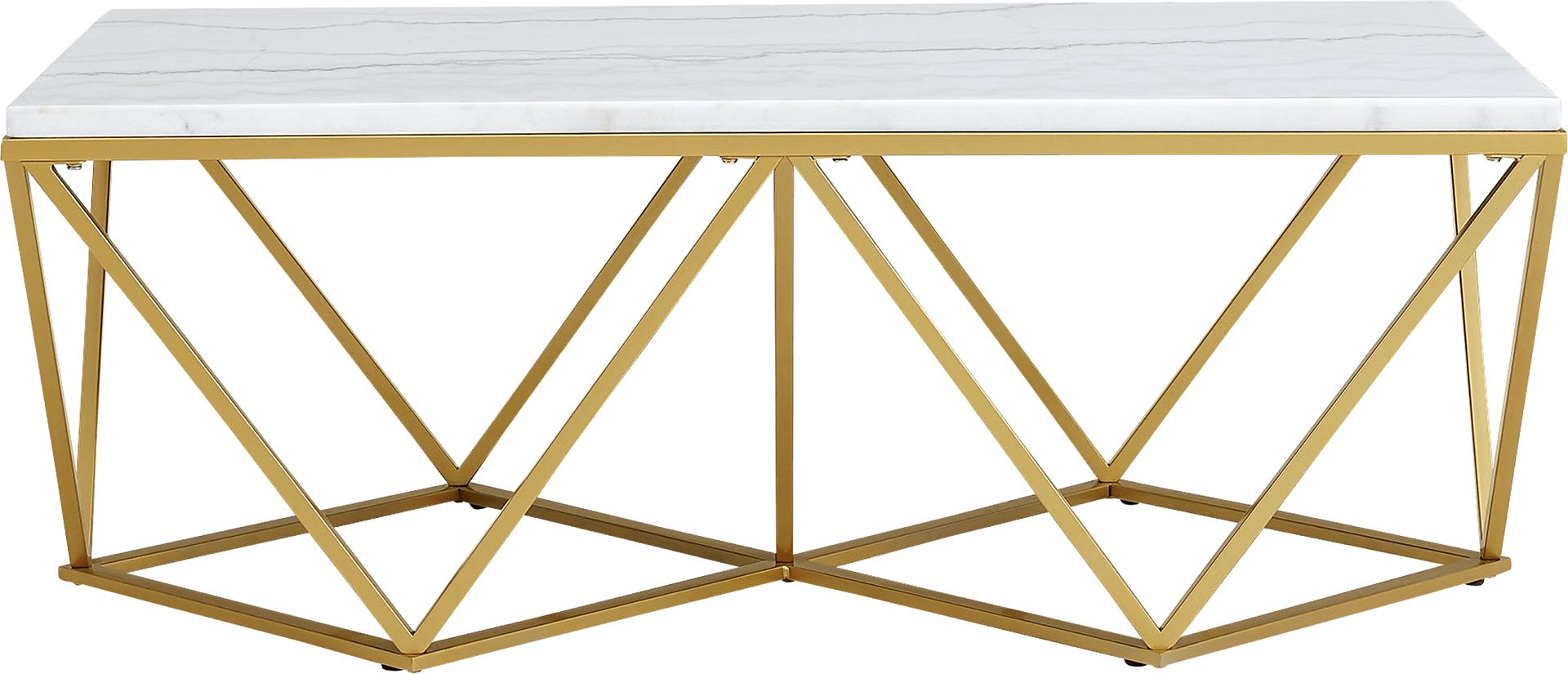 Welika Gold Cocktail Table - Image 2