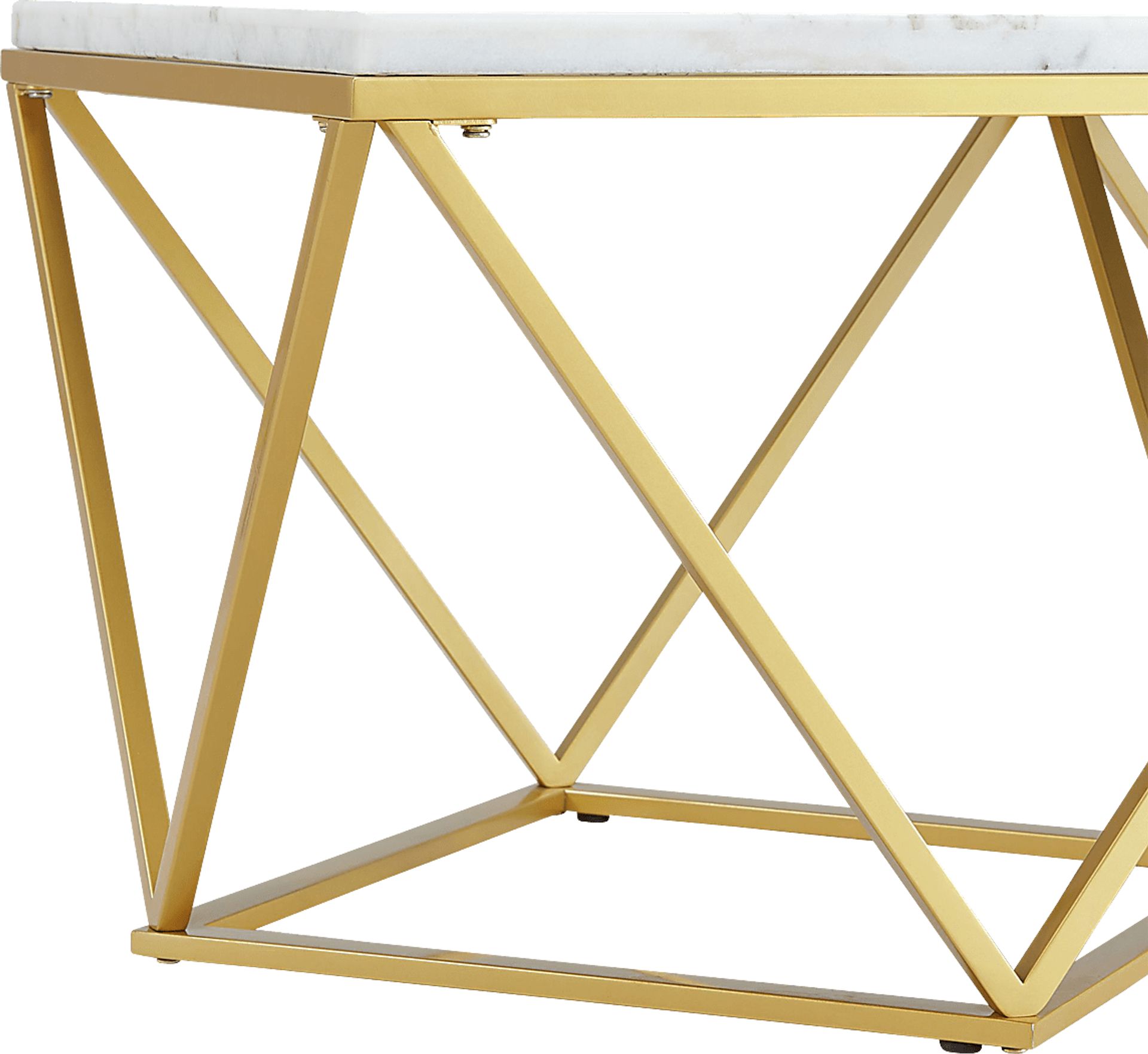 Welika Gold Cocktail Table - Image 3
