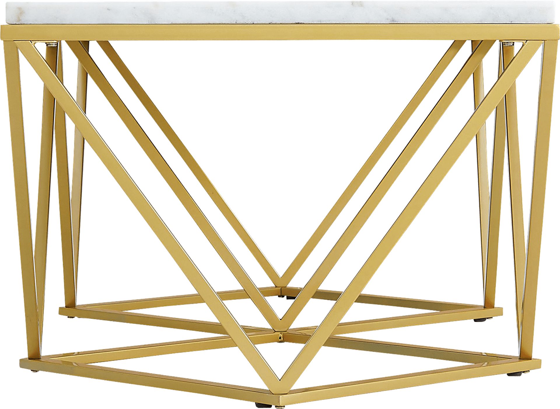 Welika Gold Cocktail Table - Image 4