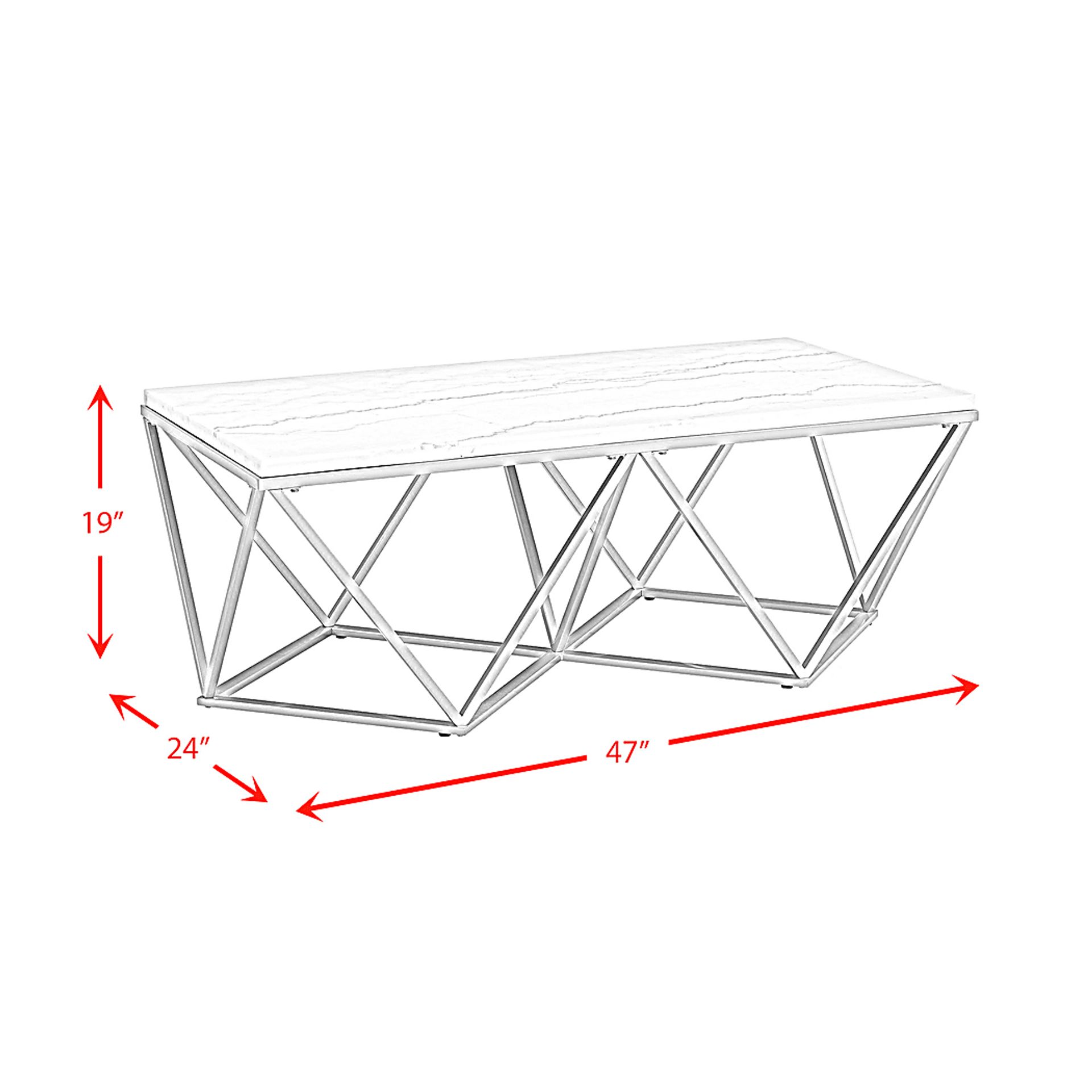 Welika Gold Cocktail Table - Image 8