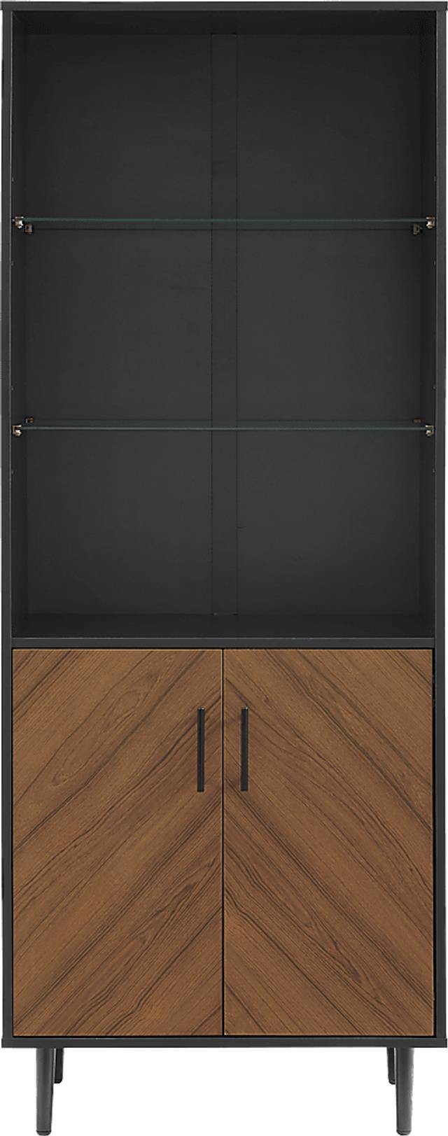 Wellcrest Black Bookcase - Thumbnail - Image 2