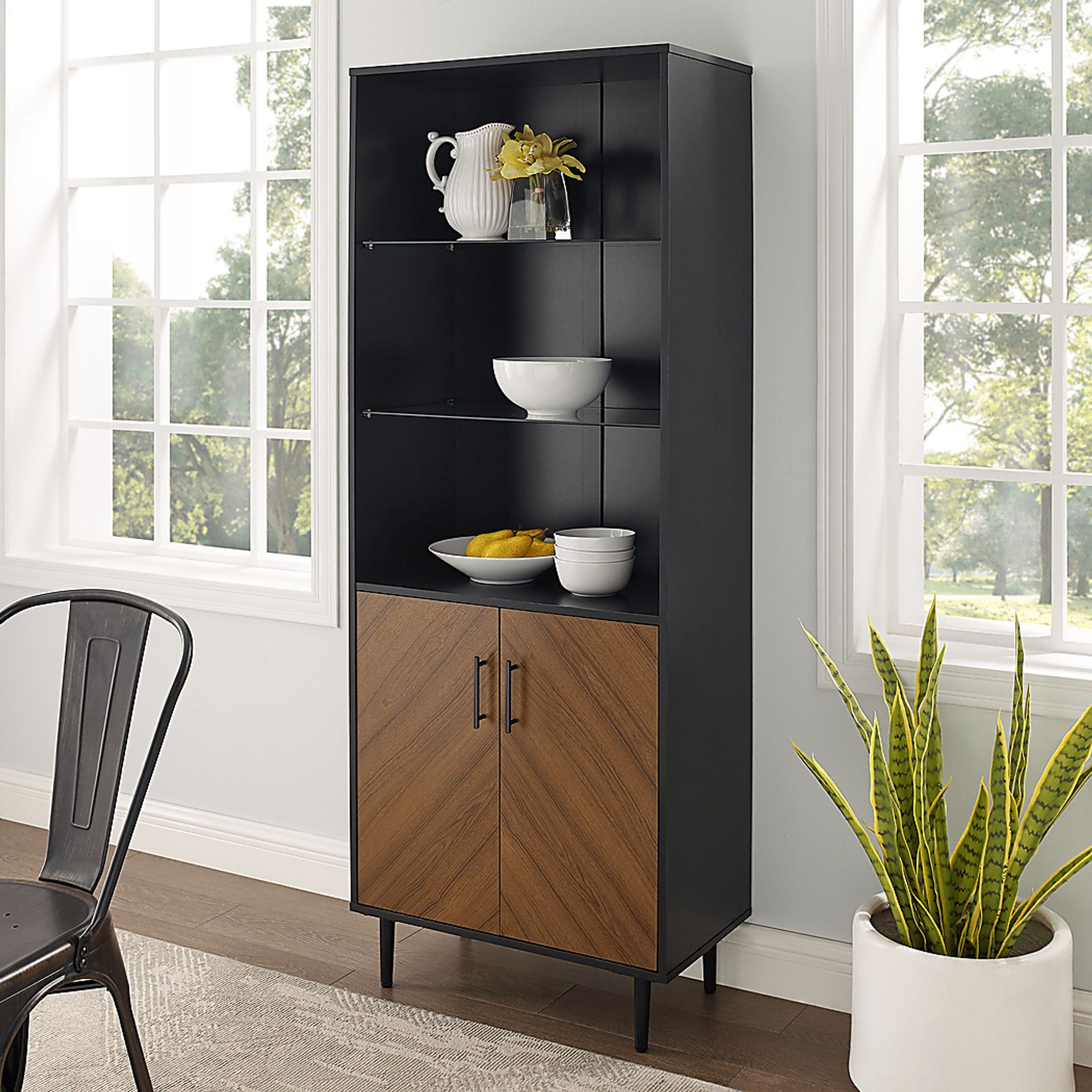 Wellcrest Black Bookcase - Image 4