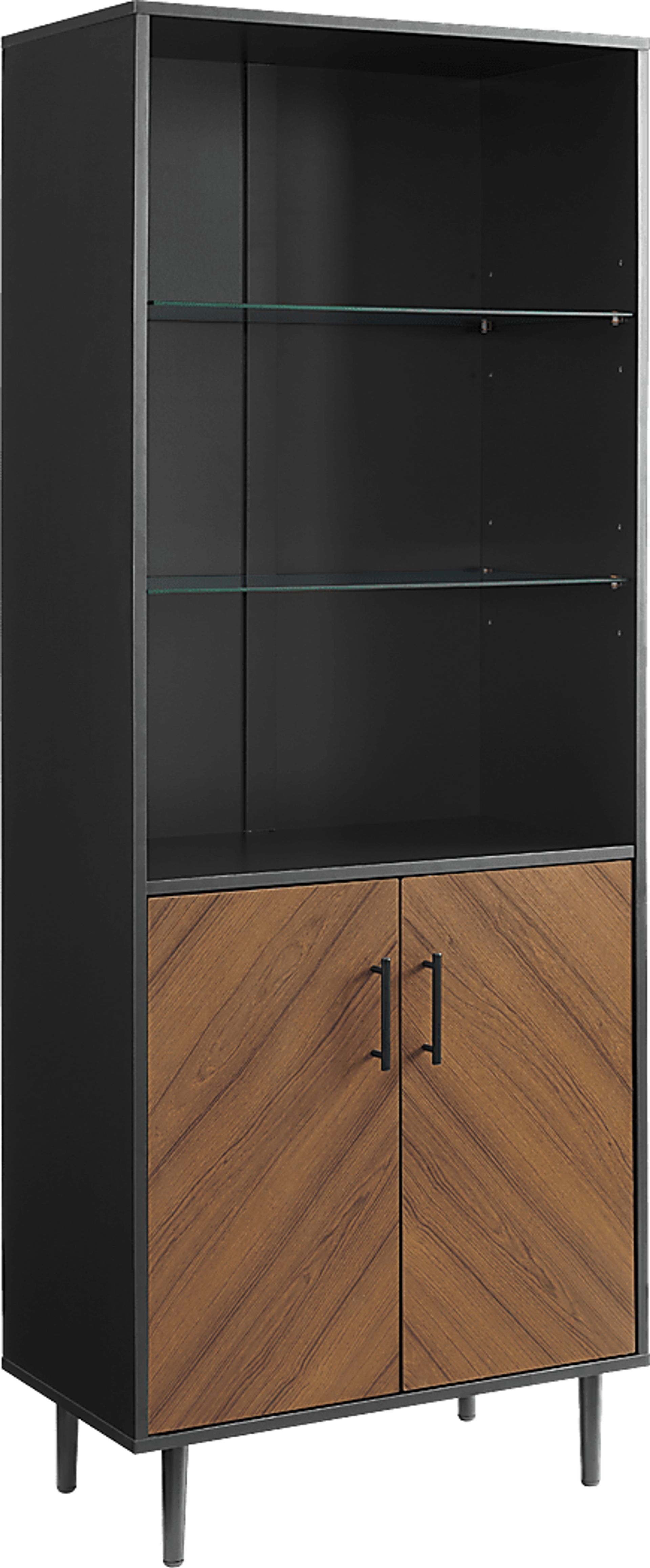 Wellcrest Black Bookcase - Image 1