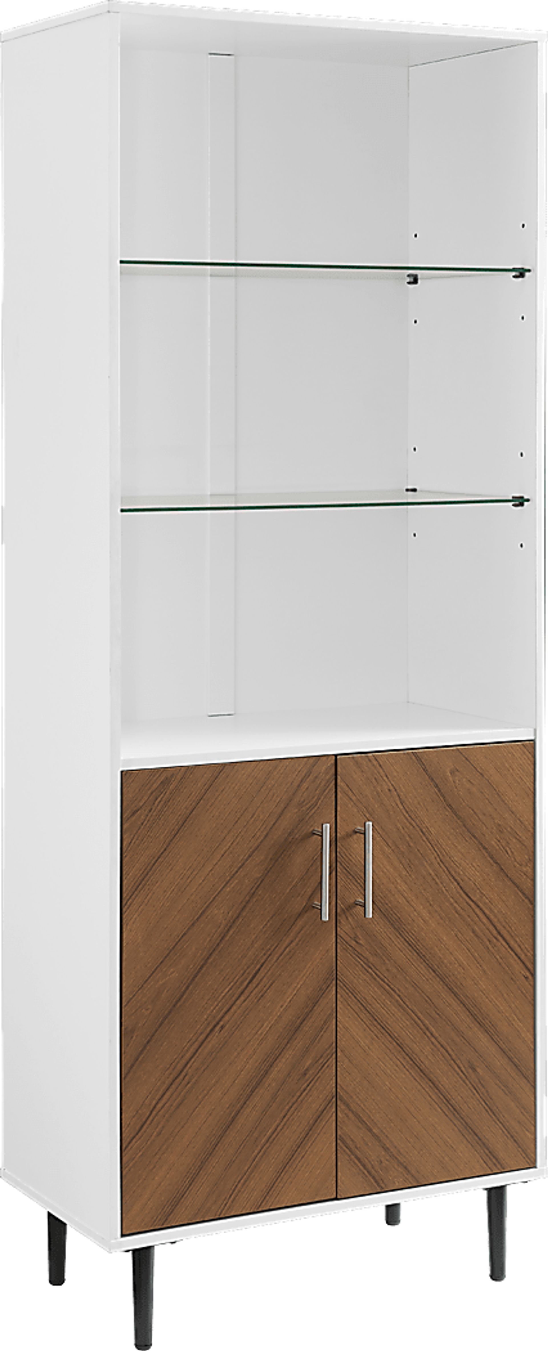Wellcrest White Bookcase - Image 1