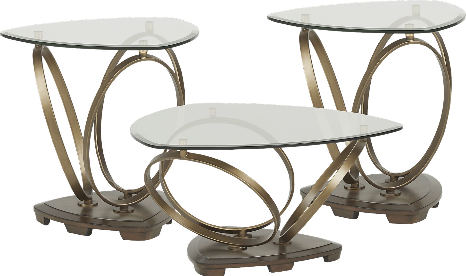 Weller Metal 3 Pc Table Set - Image 1