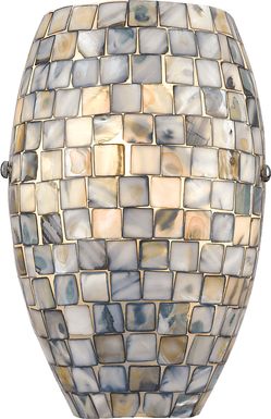 Wellesley View Silver Sconce