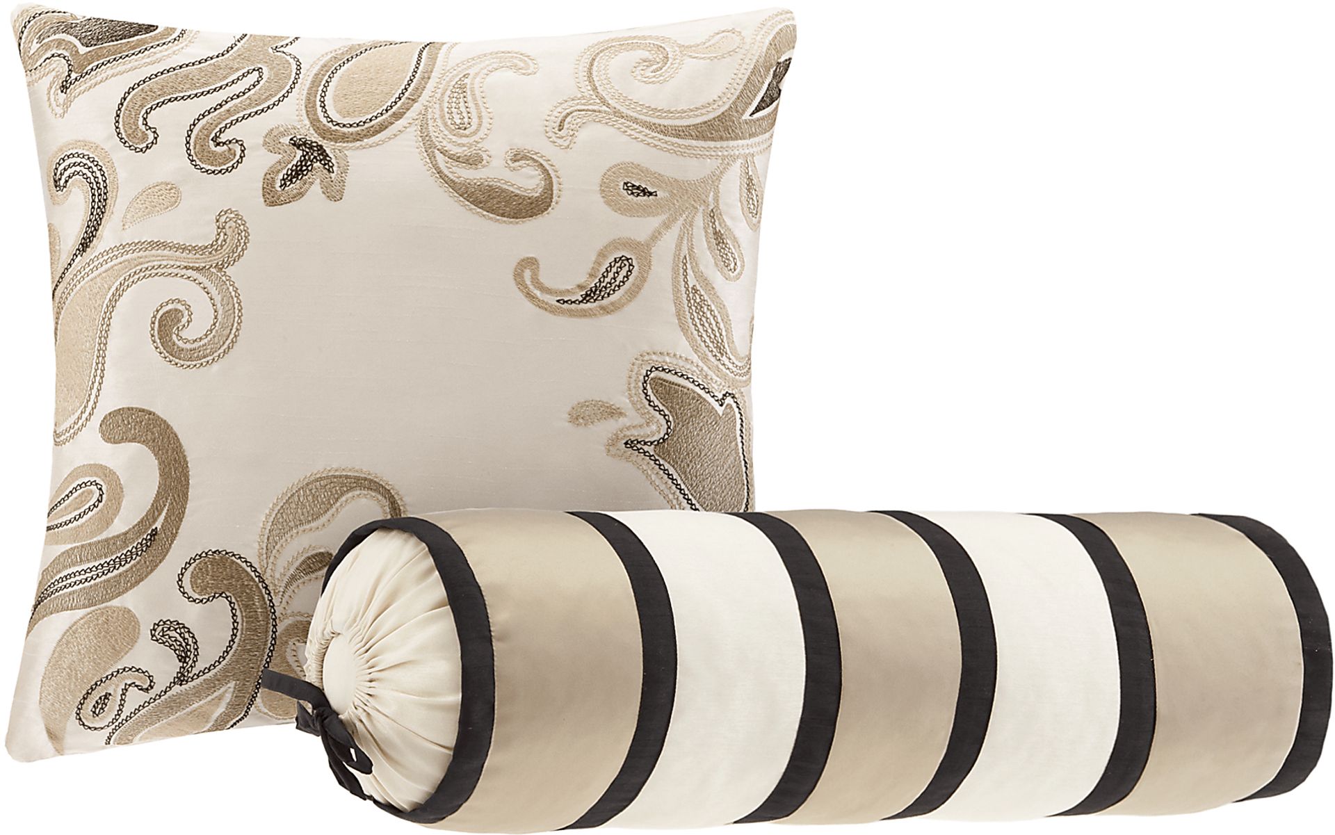 Wellesy Black 12 Pc Full Comforter Set - Image 3