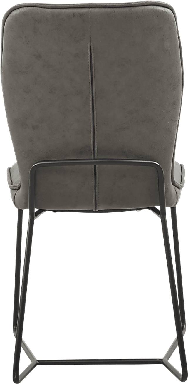 Wellford Gray Side Chair - Thumbnail - Image 2