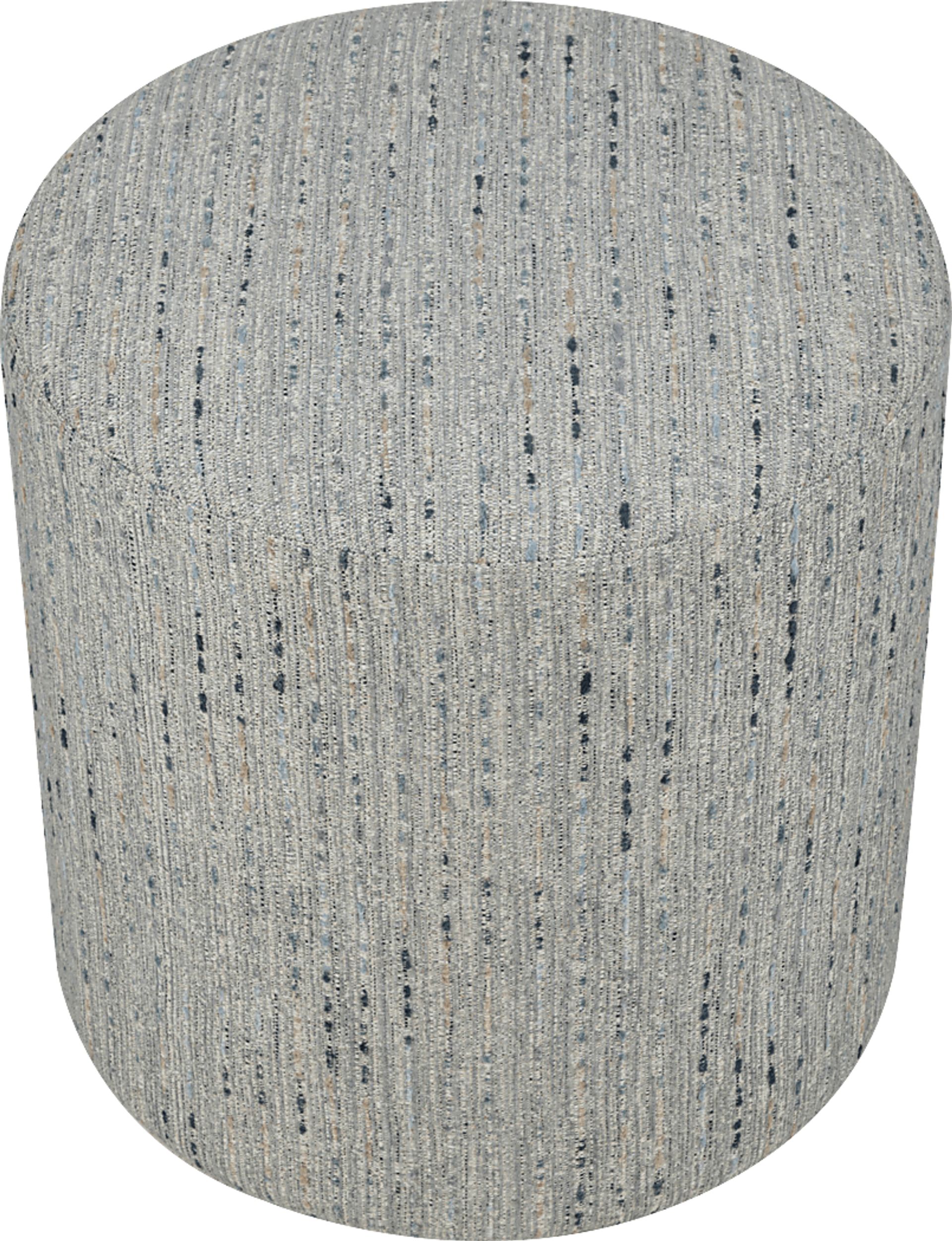 Wells Denim Ottoman - Image 2