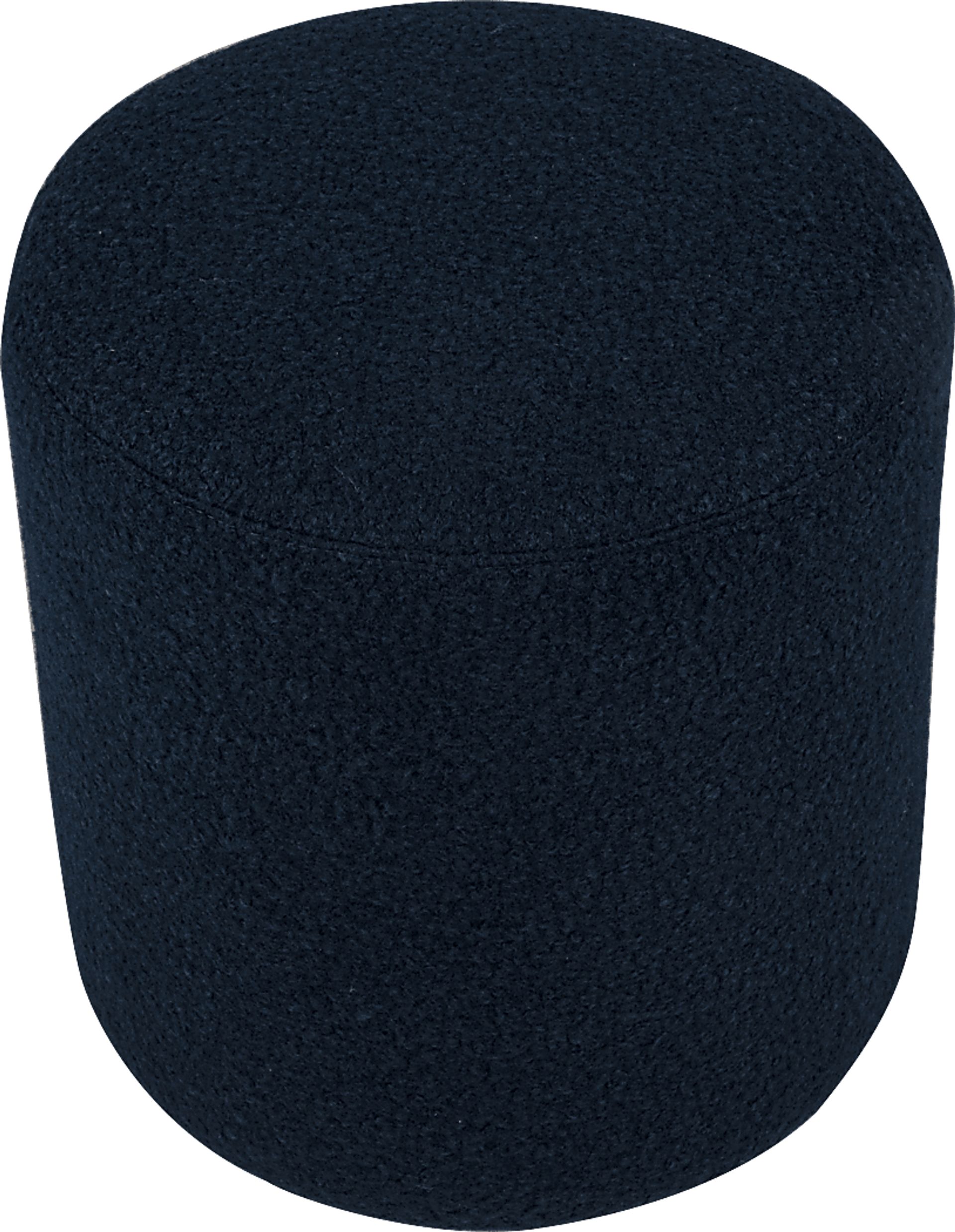 Wells Navy Ottoman - Image 2