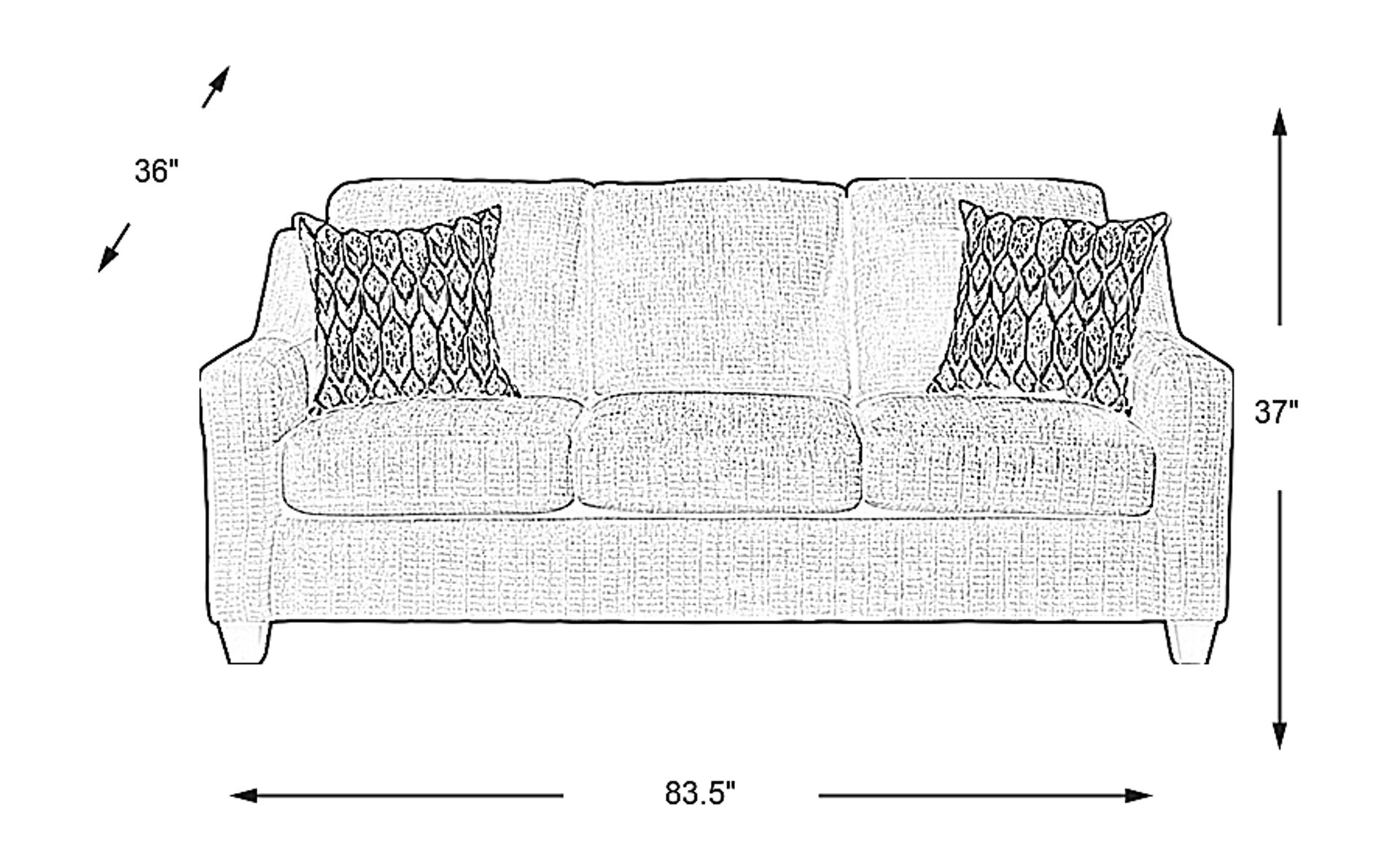 Dimension Image. Please refer to the Dimension Tab on this page for dimension details.
