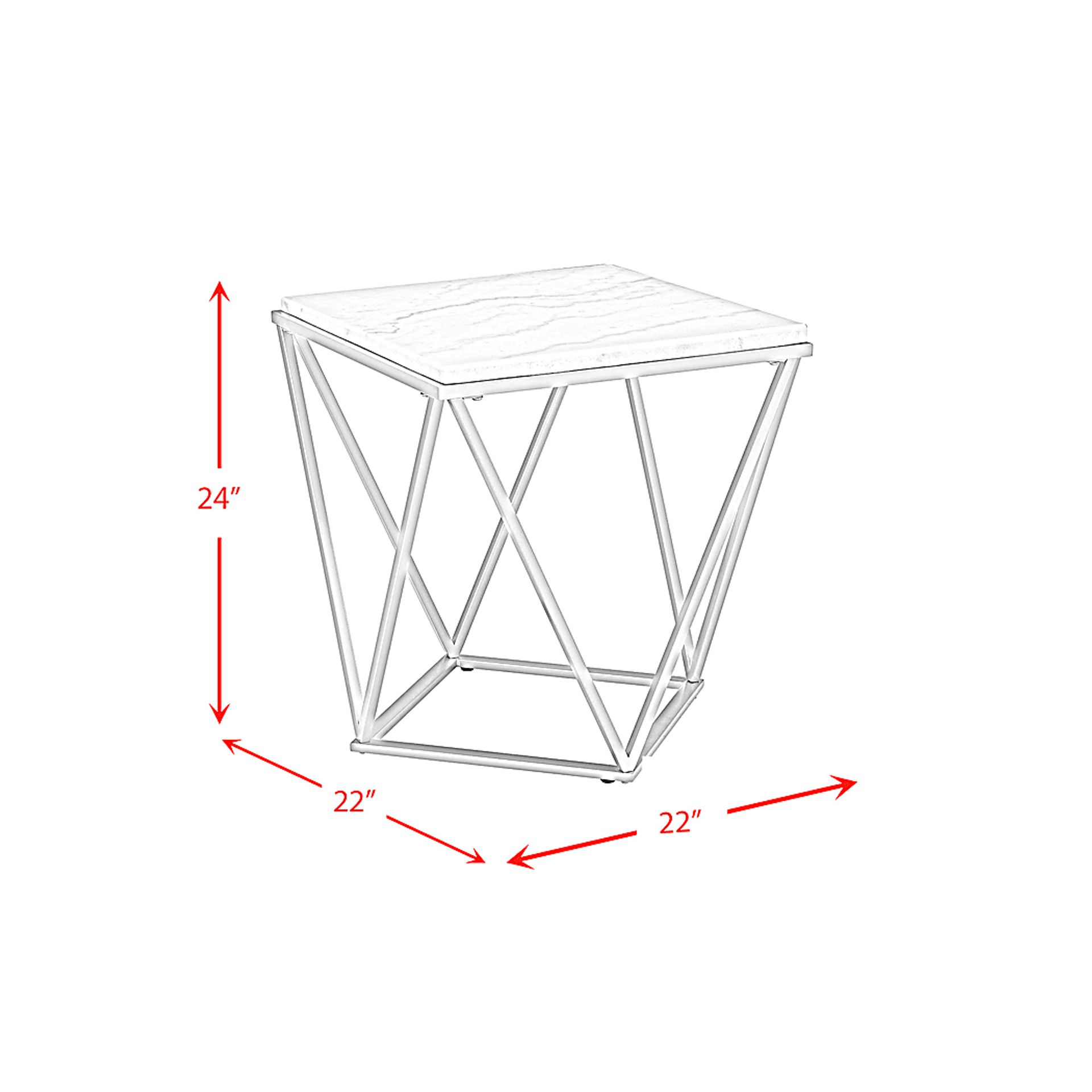 Wendan Gold End Table - Image 8