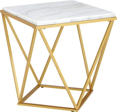 Wendan Gold End Table