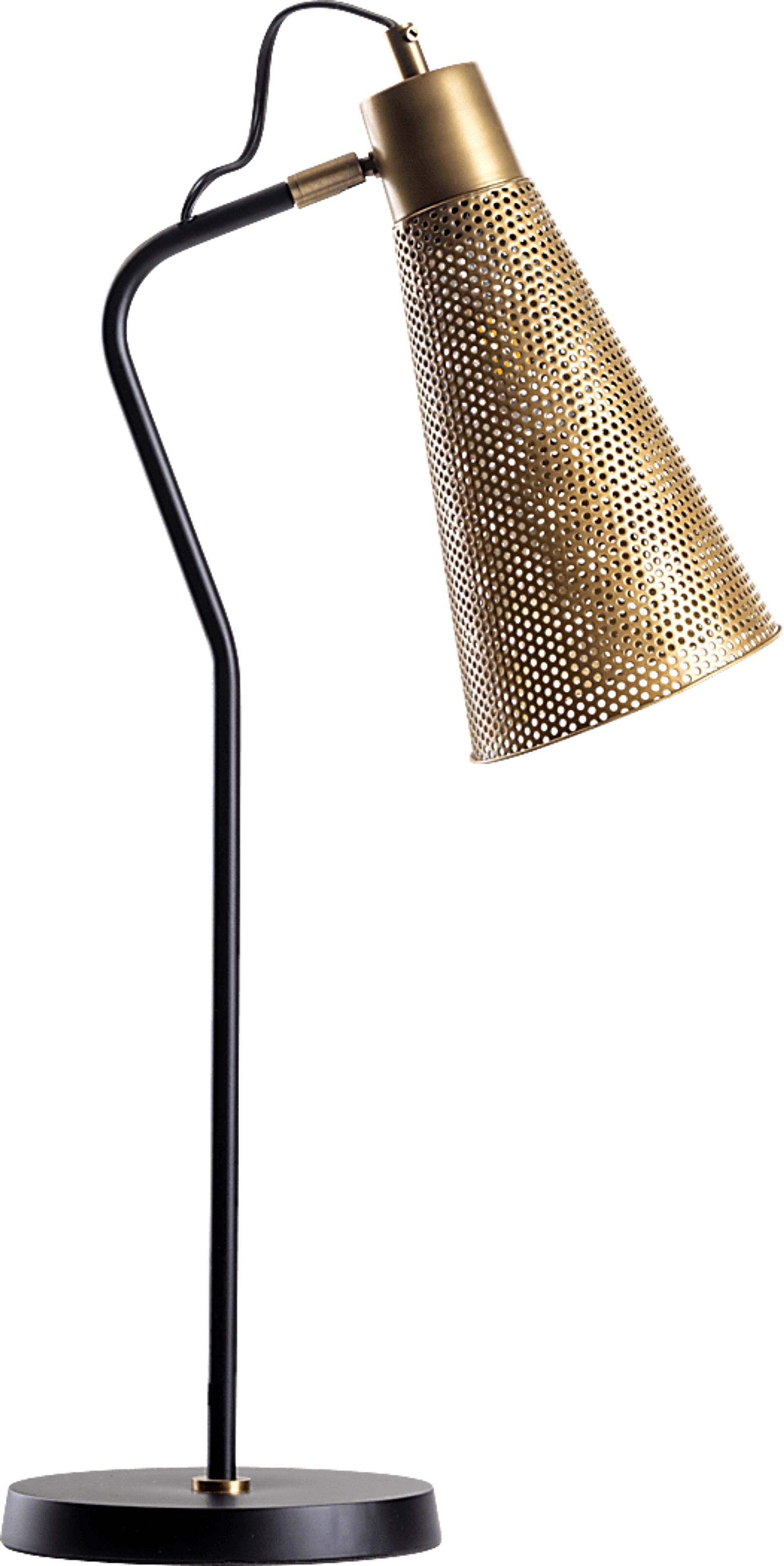 Wendell Way Gold Lamp - Image 1