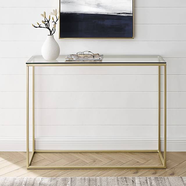 Wendeller Gold Sofa Table - Thumbnail - Image 4