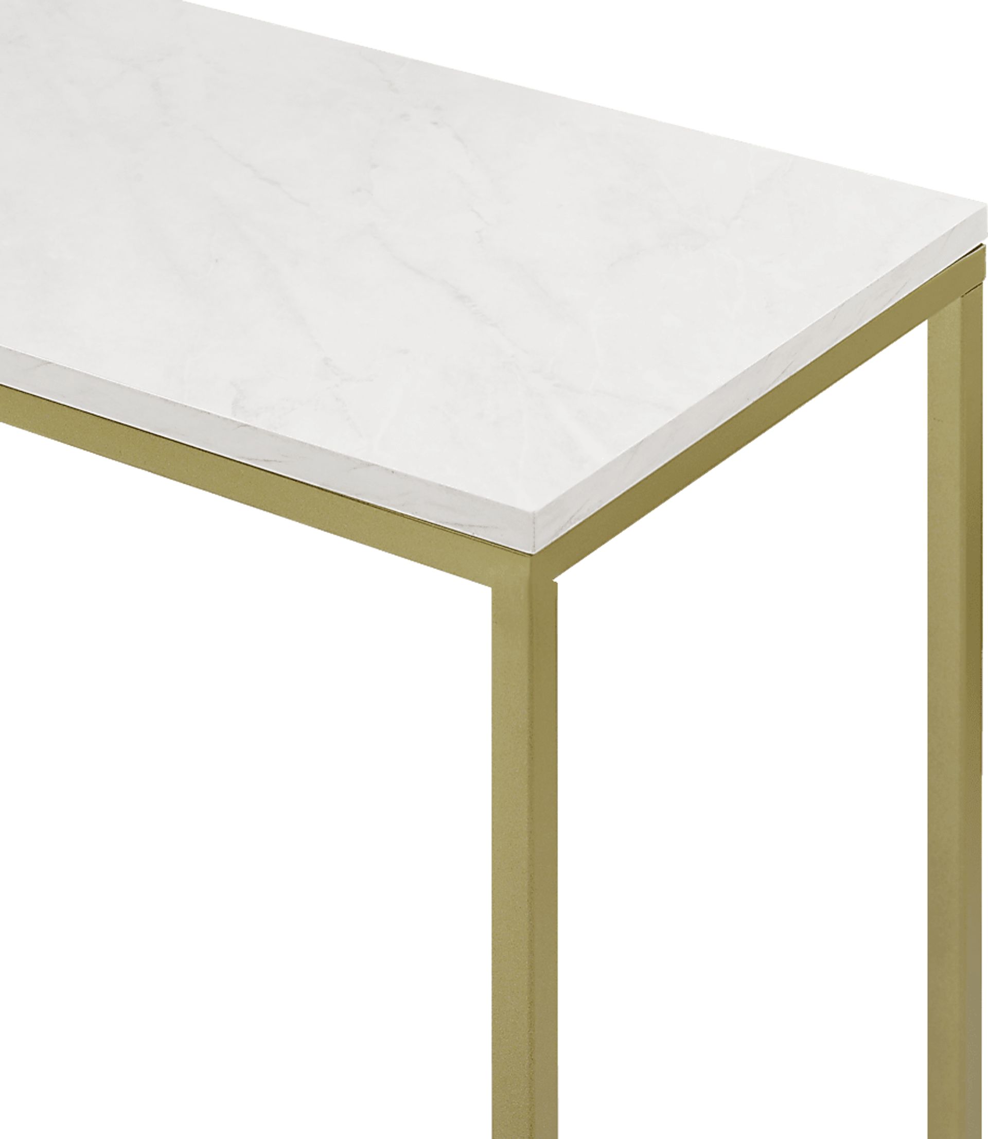 Wendeller White Sofa Table - Image 3