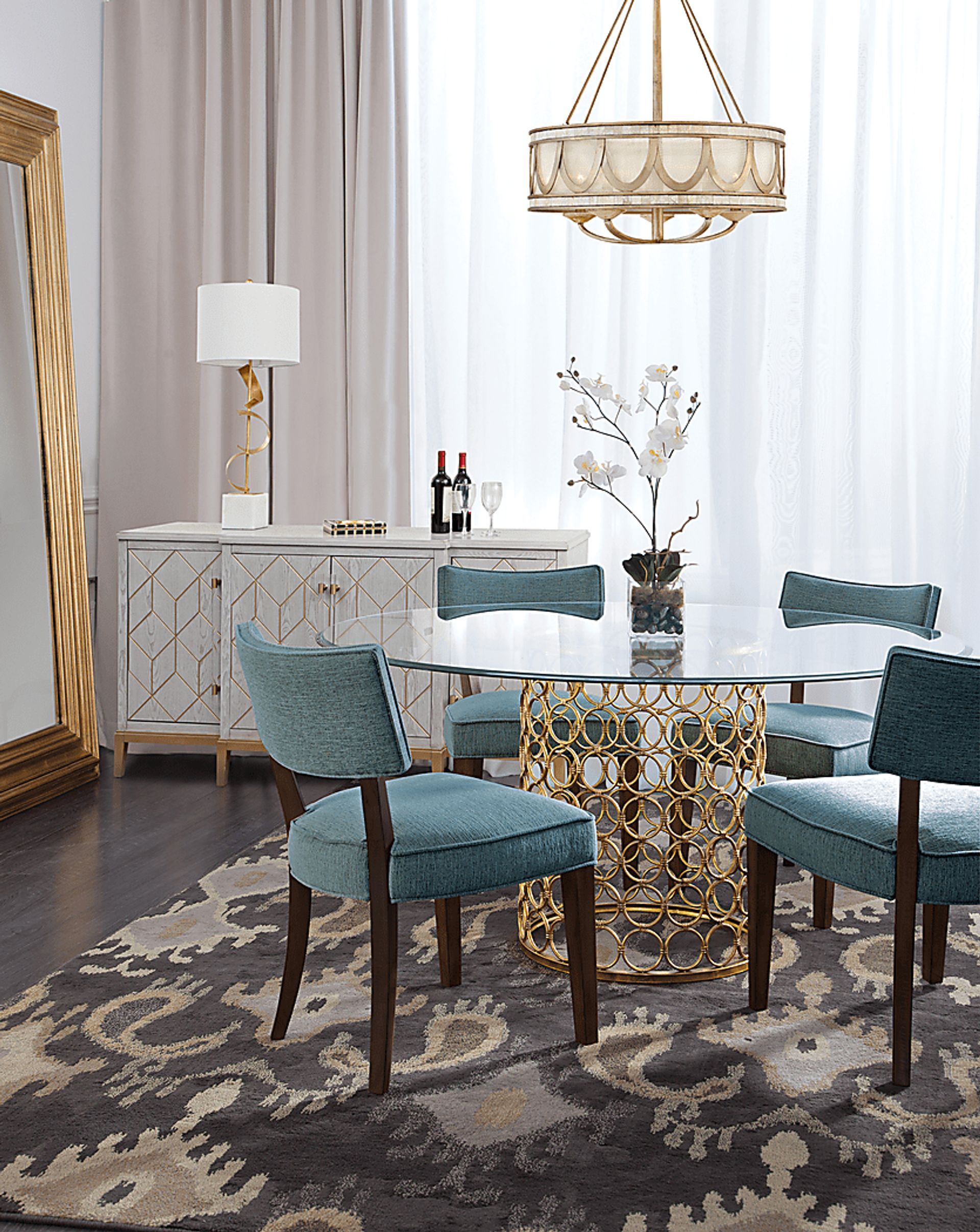 Wendelyn Blue Dining Chair (Set of 2) - Image 2