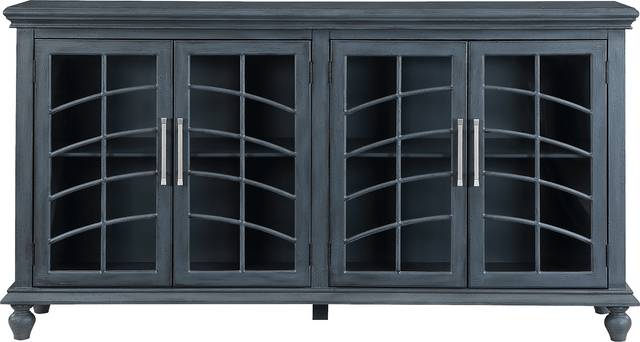 Wendiann Blue Credenza - Thumbnail - Image 3