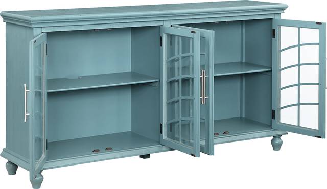 Wendiann Blue Credenza - Thumbnail - Image 3