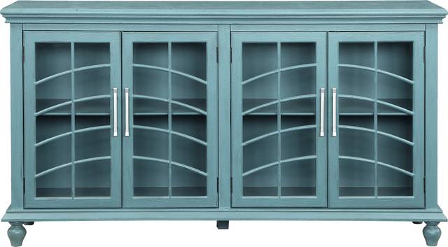 Wendiann Blue Credenza - Thumbnail - Image 4