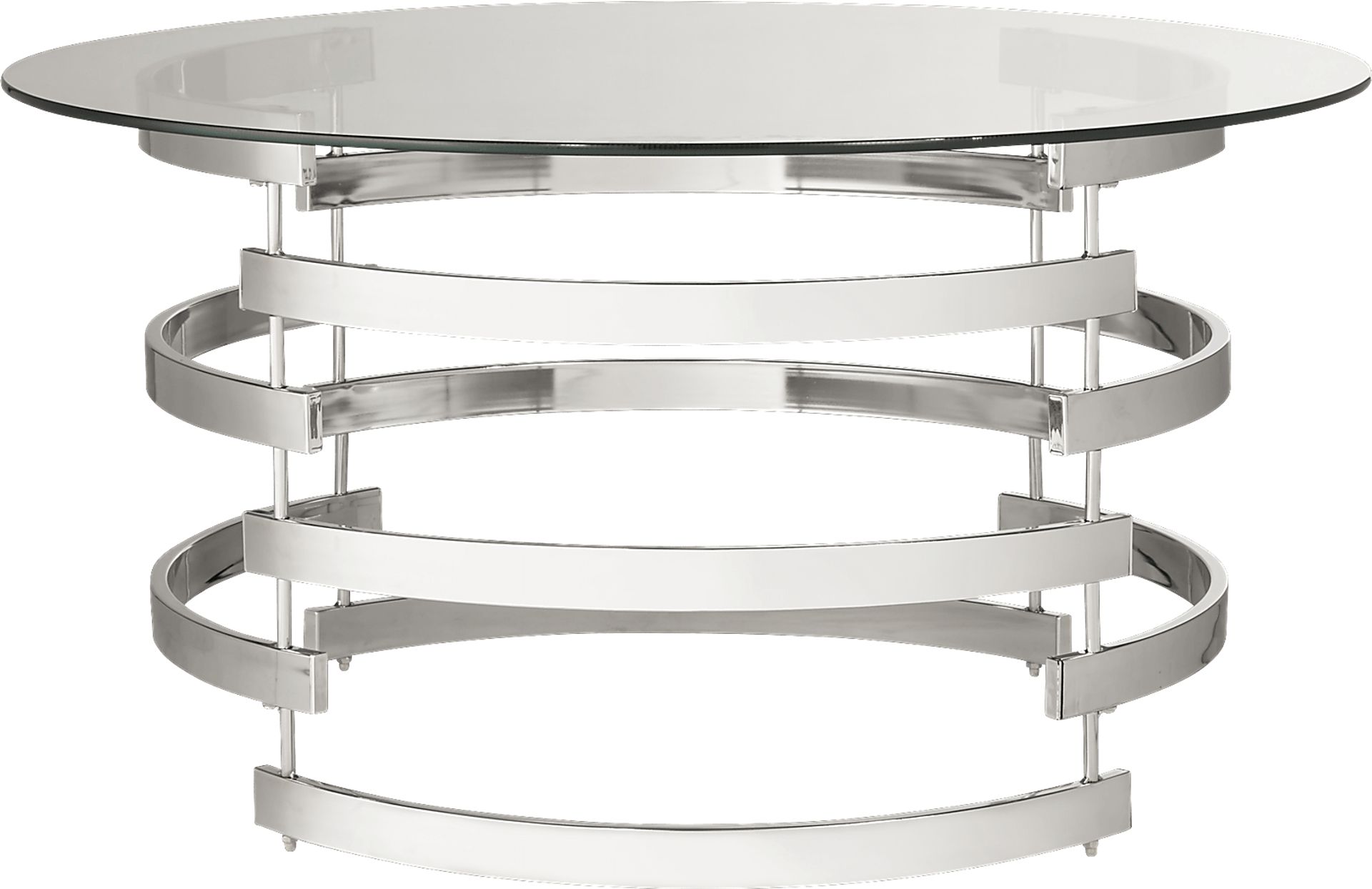 Wending Silver Cocktail Table - Image 1