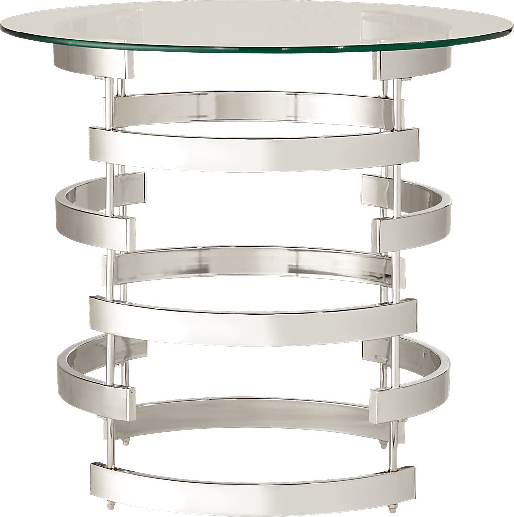 Wending Silver Side Table