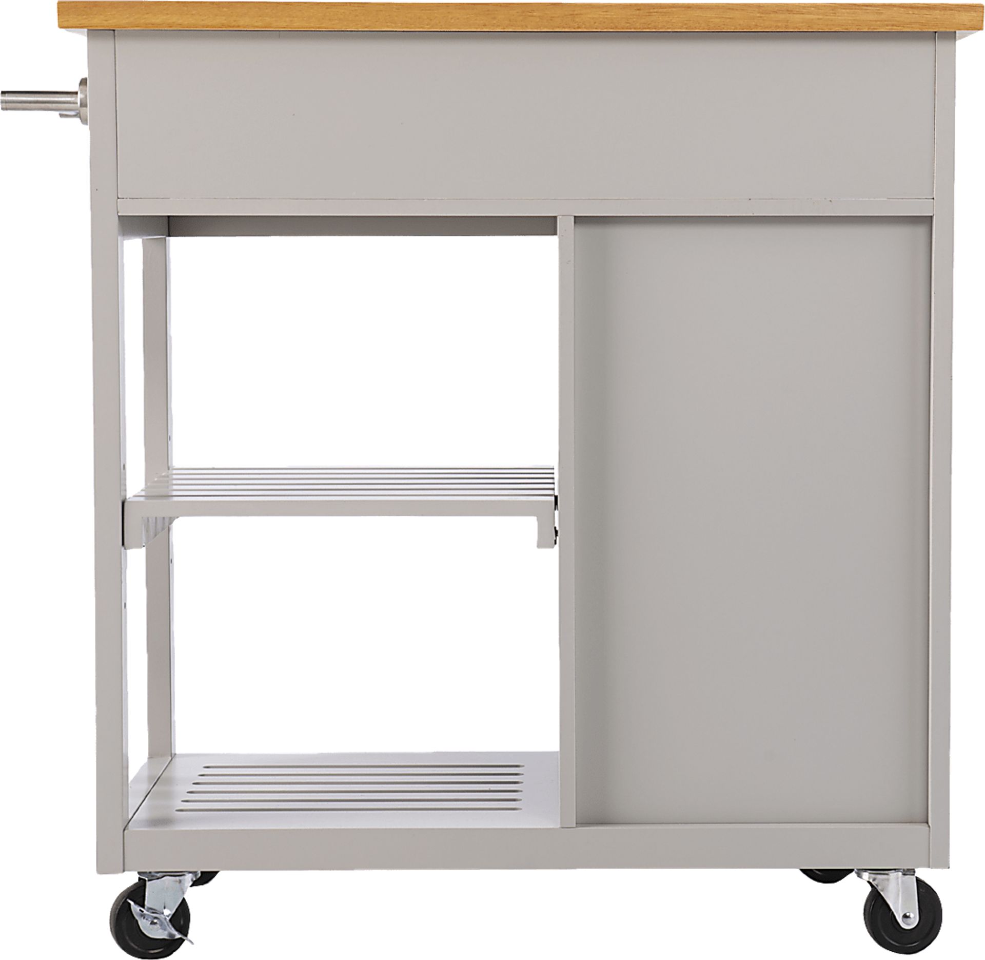 Wendsover Gray Kitchen Island - Image 4