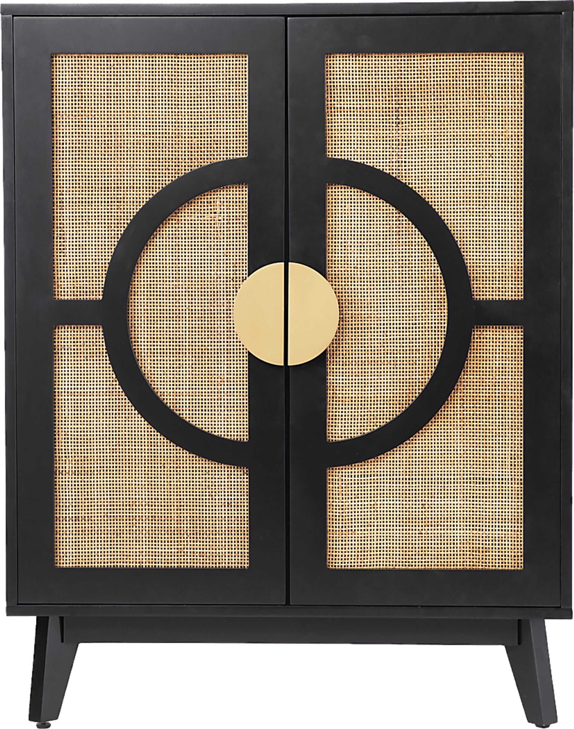 Wenesly Black Accent Cabinet - Image 3