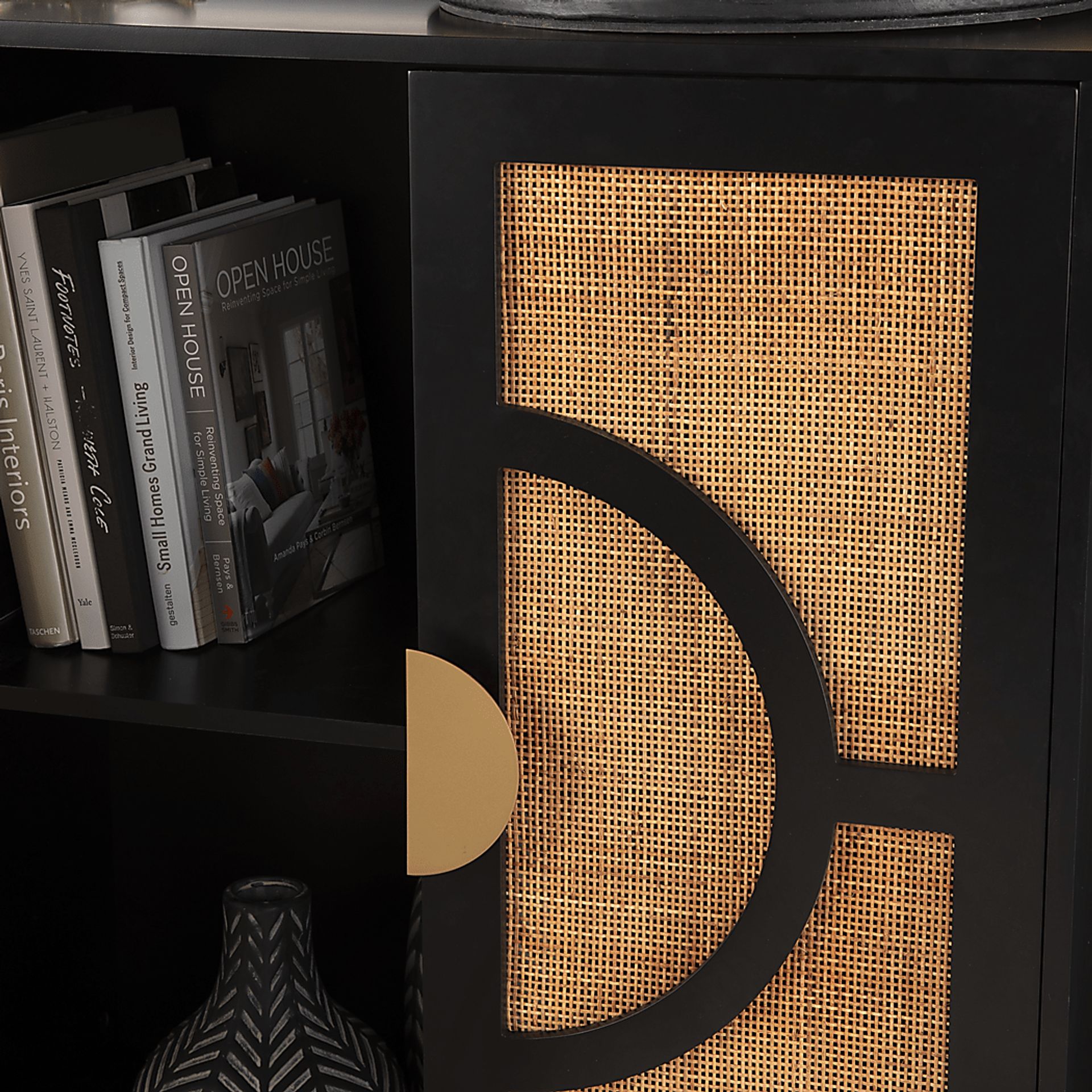 Wenesly Black Accent Cabinet - Image 5