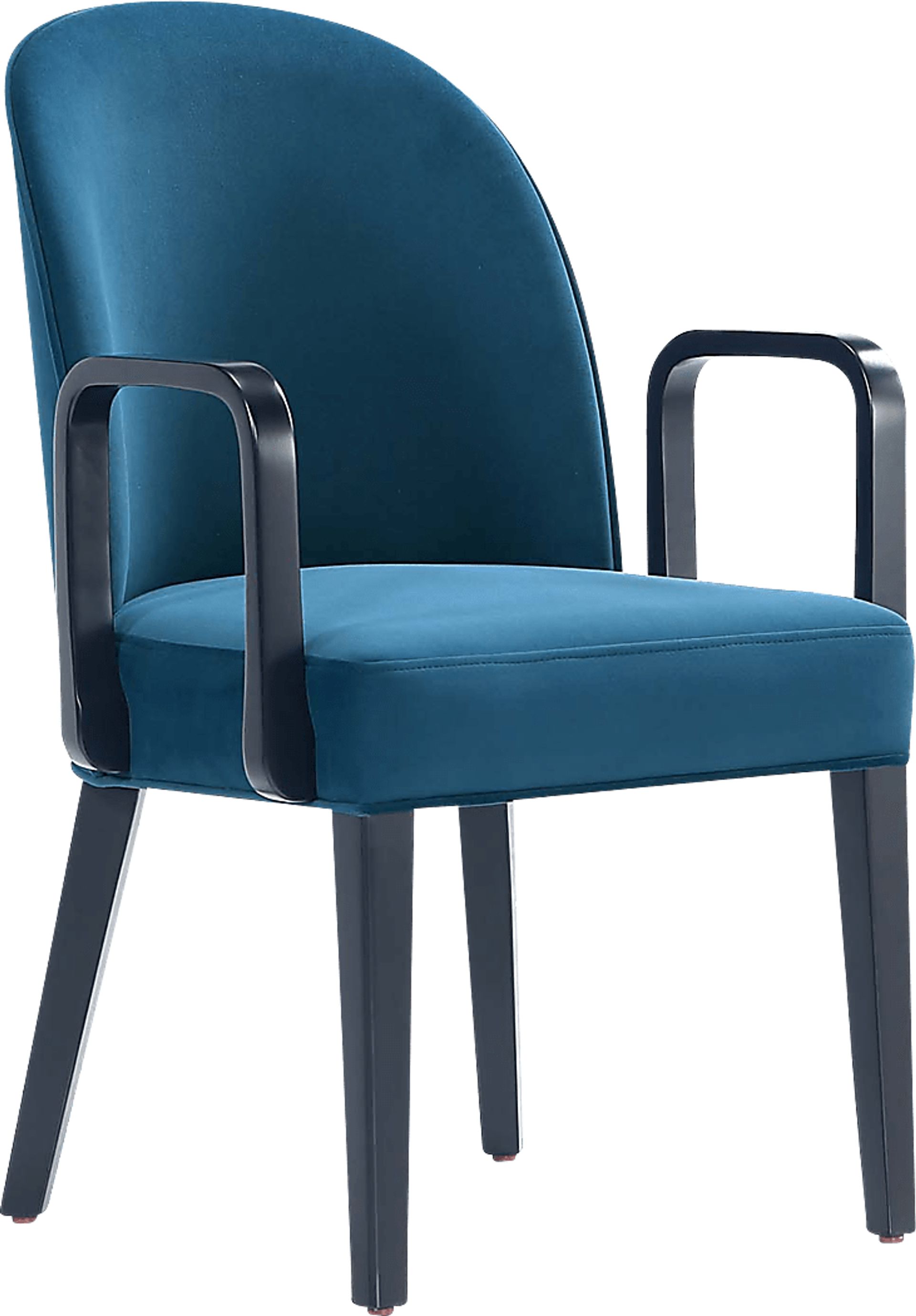 Wennes Blue Arm Chair - Image 8