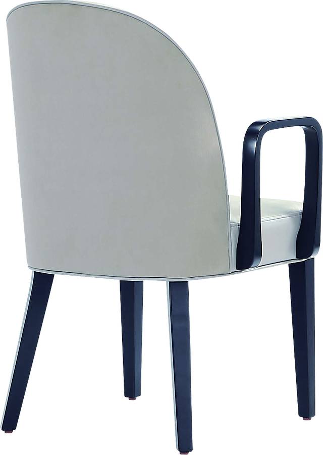 Wennes Light Gray Arm Chair - Thumbnail - Image 5