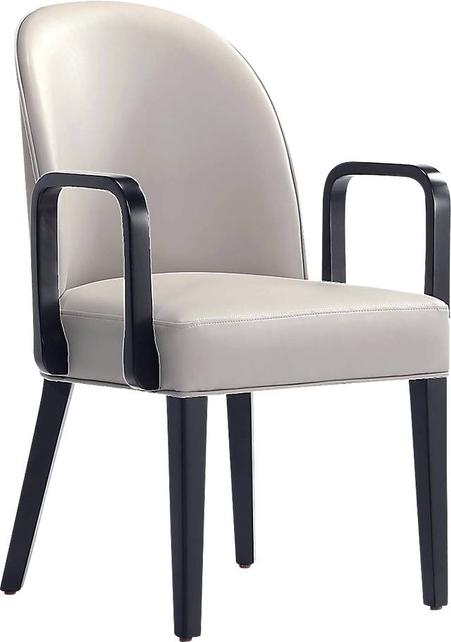 Wennes Light Gray Arm Chair - Thumbnail - Image 9