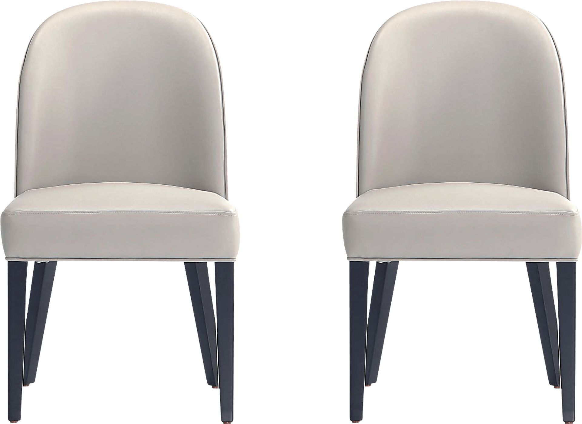 Wennes Light Gray Dining Chair, Set of 2 - Image 1