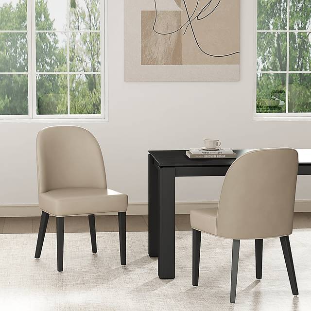 Wennes Sand Brown Dining Chair, Set of 2 - Thumbnail - Image 2