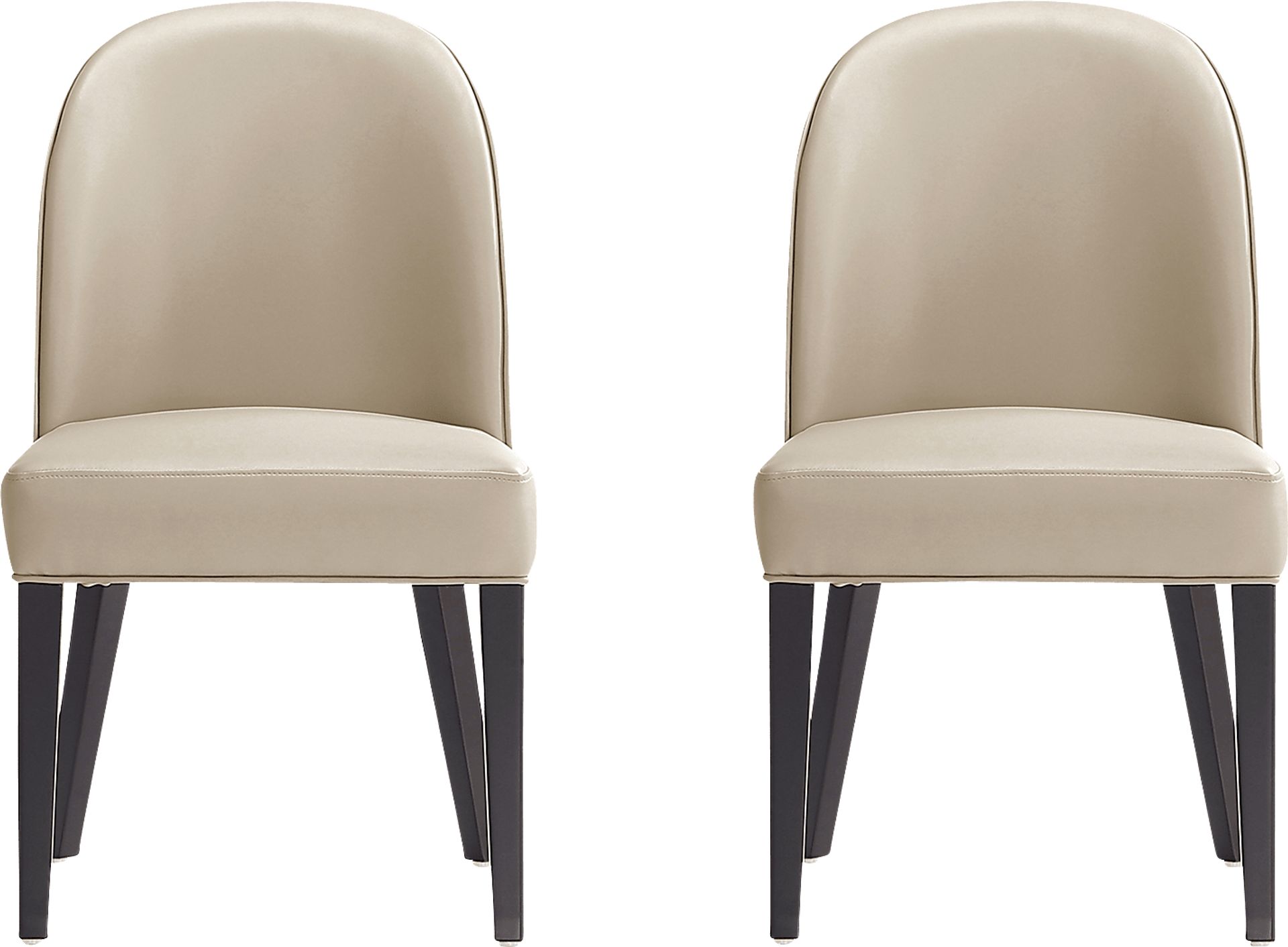 Wennes Sand Brown Dining Chair, Set of 2 - Image 1