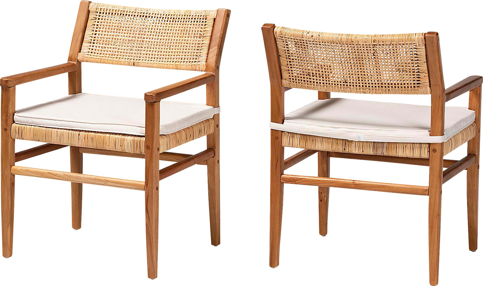 Wensyn II Brown Arm Chair, Set of 2 - Image 1