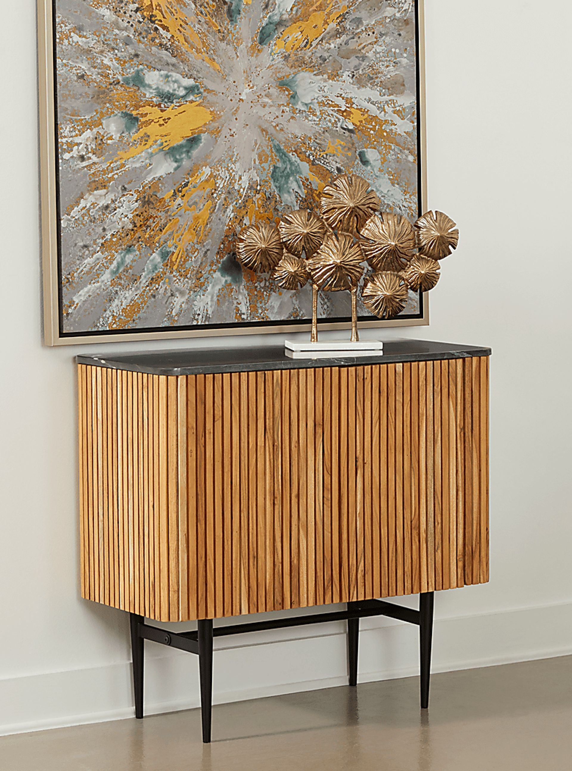 Wentwirth Black Accent Cabinet - Image 2