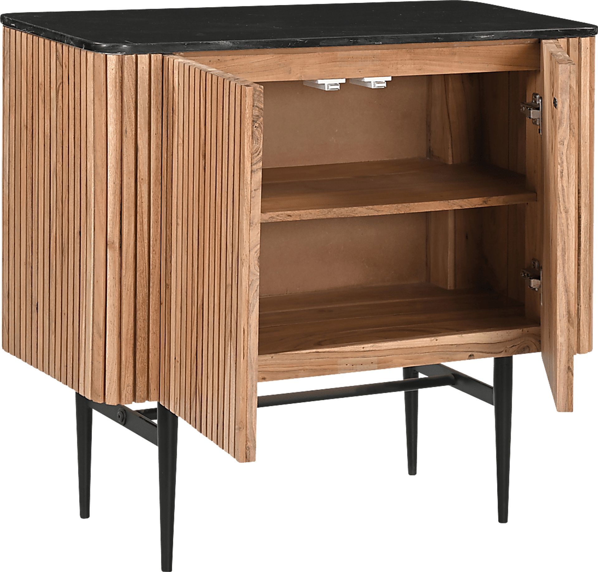 Wentwirth Black Accent Cabinet - Image 4