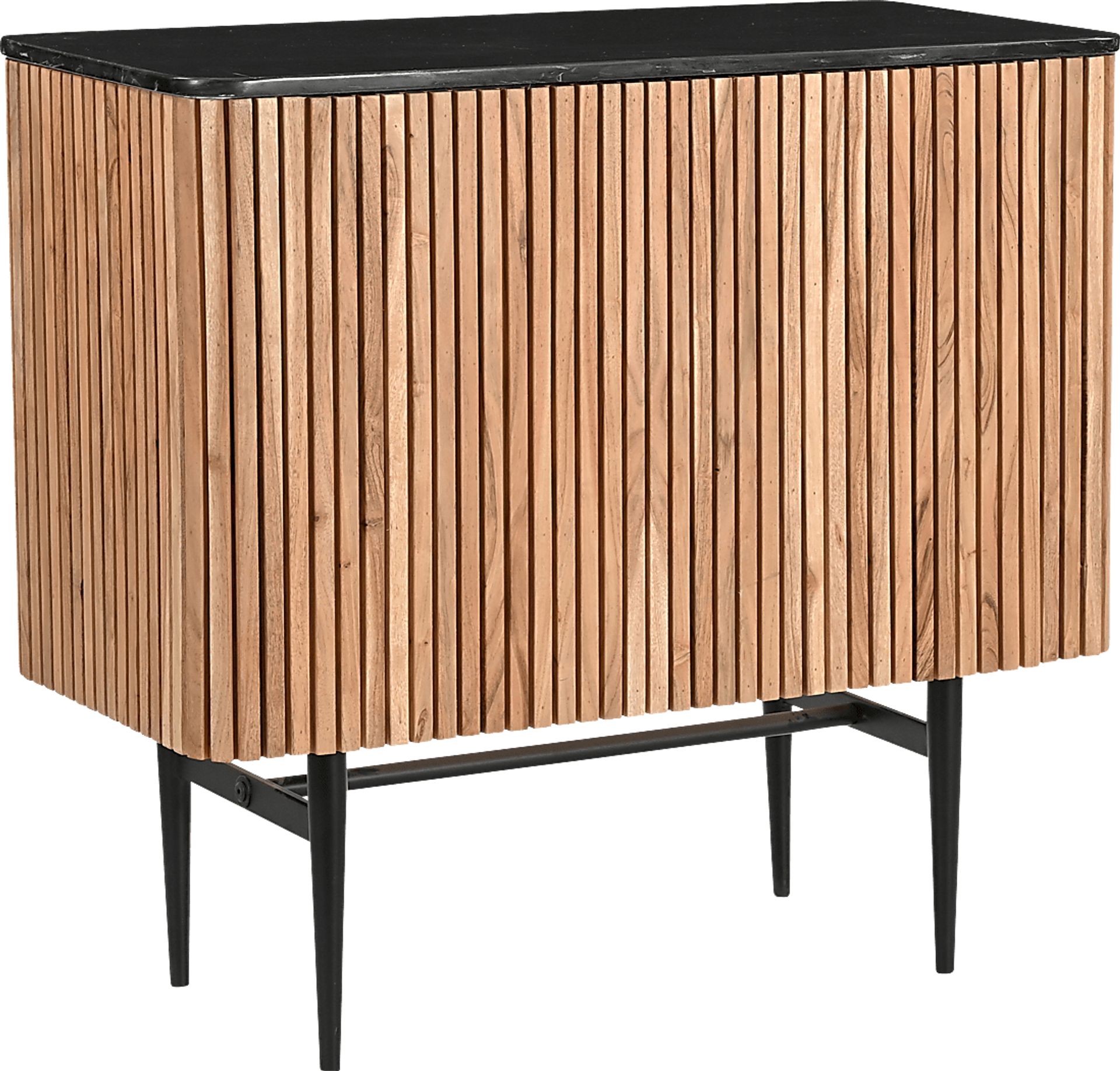 Wentwirth Black Accent Cabinet - Image 1