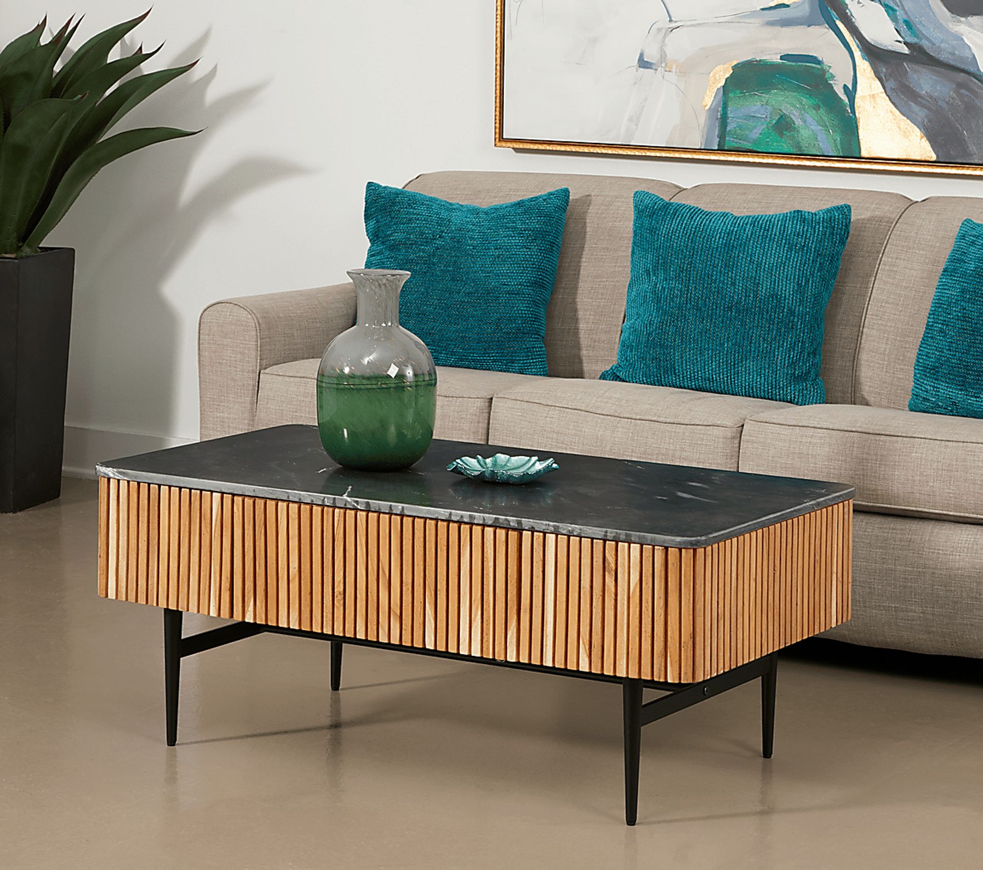 Wentwirth Natural Cocktail Table - Image 2