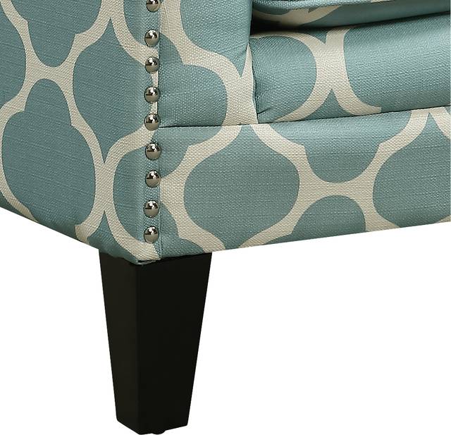 Weona I Aqua Accent Chair - Thumbnail - Image 9