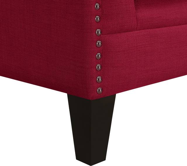 Weona I Berry Accent Chair - Thumbnail - Image 3