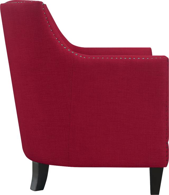 Weona I Berry Accent Chair - Thumbnail - Image 5