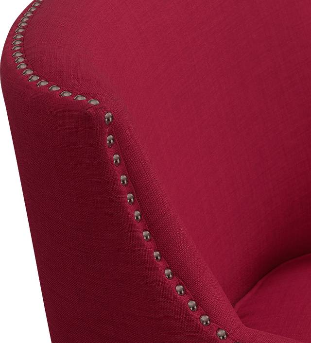 Weona I Berry Accent Chair - Thumbnail - Image 8