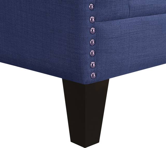 Weona I Blue Accent Chair - Thumbnail - Image 4
